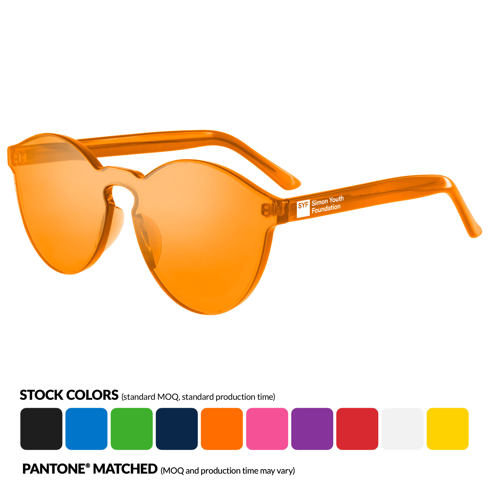 Soho Tinted Rimless Sunglasses 12