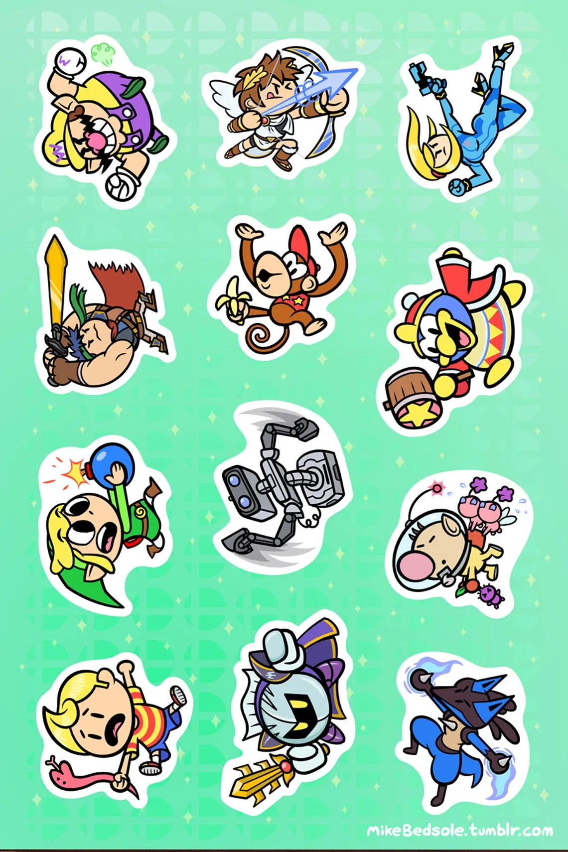 6"x4" Sticker Sheets with Matte Finish 3