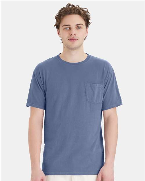 Unisex Garment-Dyed Pocket T-Shirt - GDH150 186