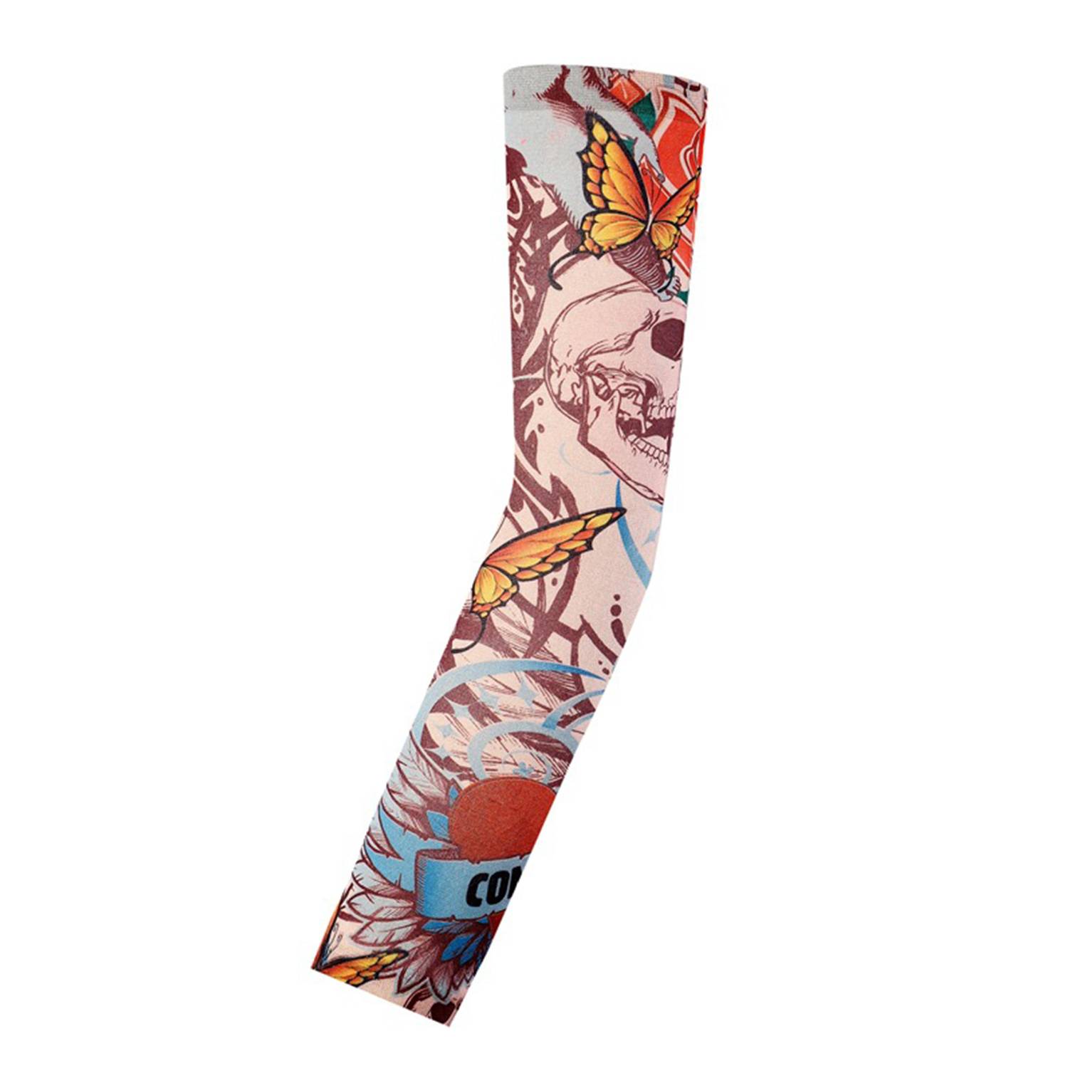 Elastic Polyester Sun Protection Cooling Arm Sleeves 7
