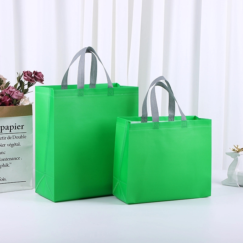 Non-woven Portable Clothing Shopping Bag with Bottom&Side 6