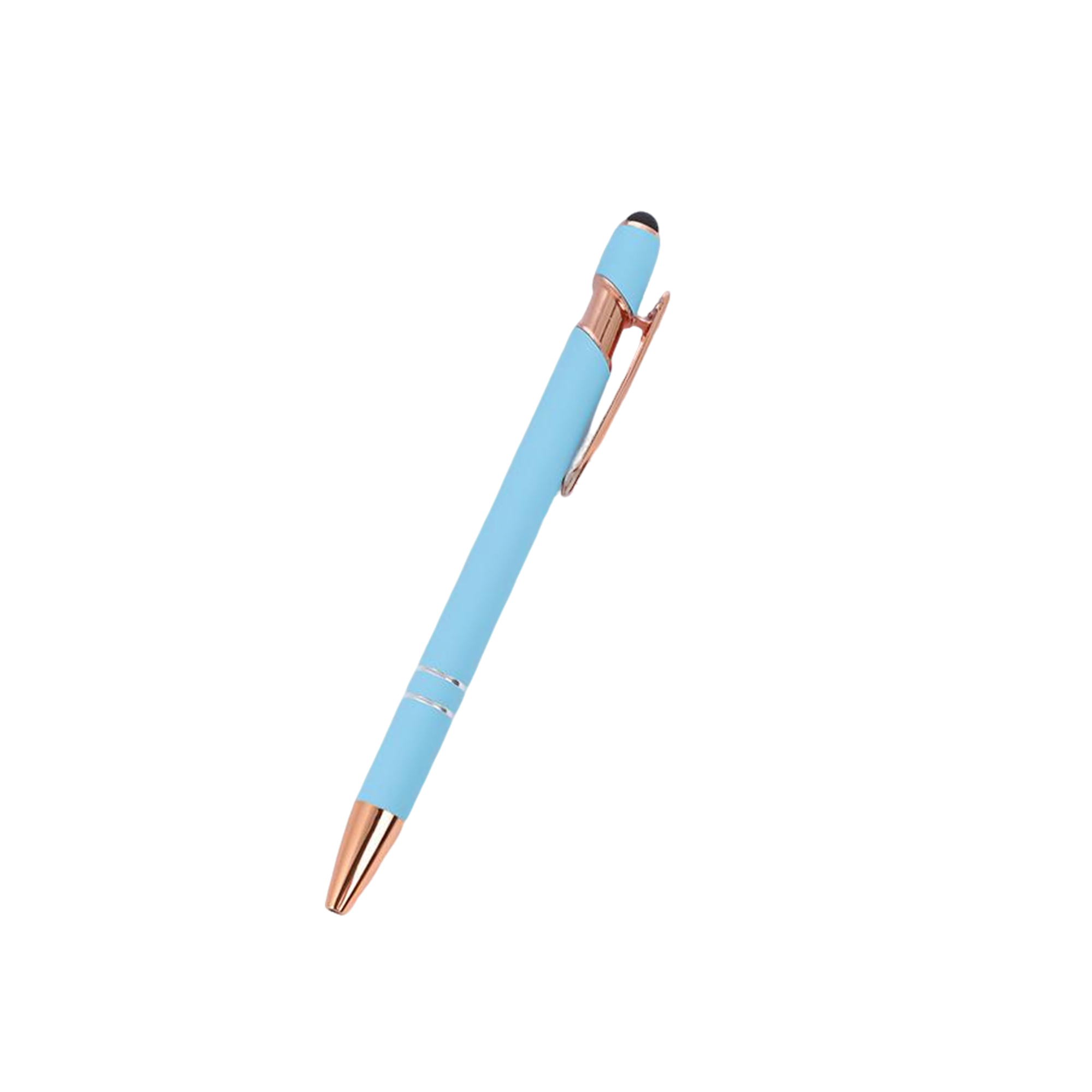 Aluminum Rod Ballpoint Pen With Retractable Press Design 21