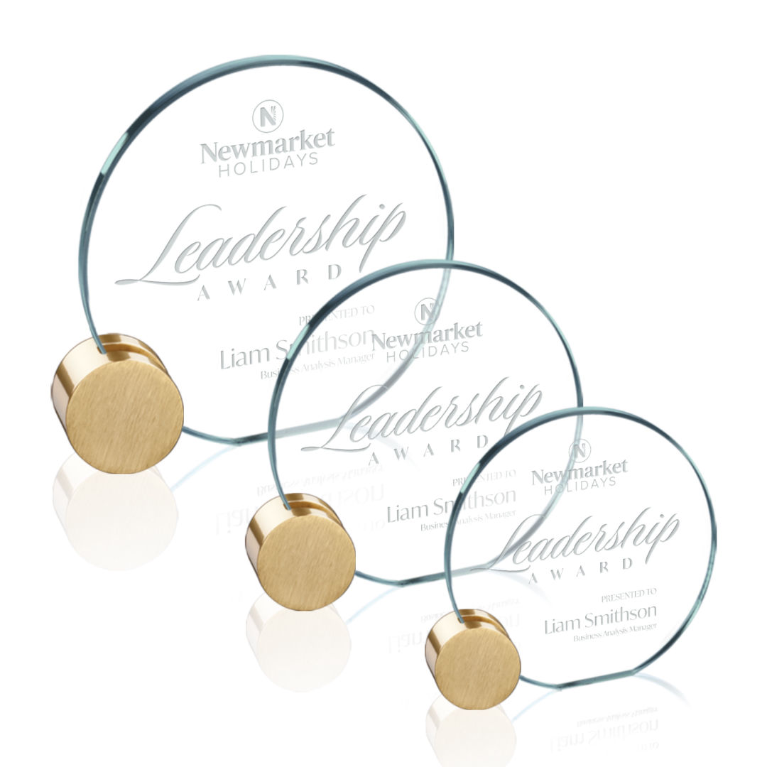 Verdunn Award - Jade/Gold Circle