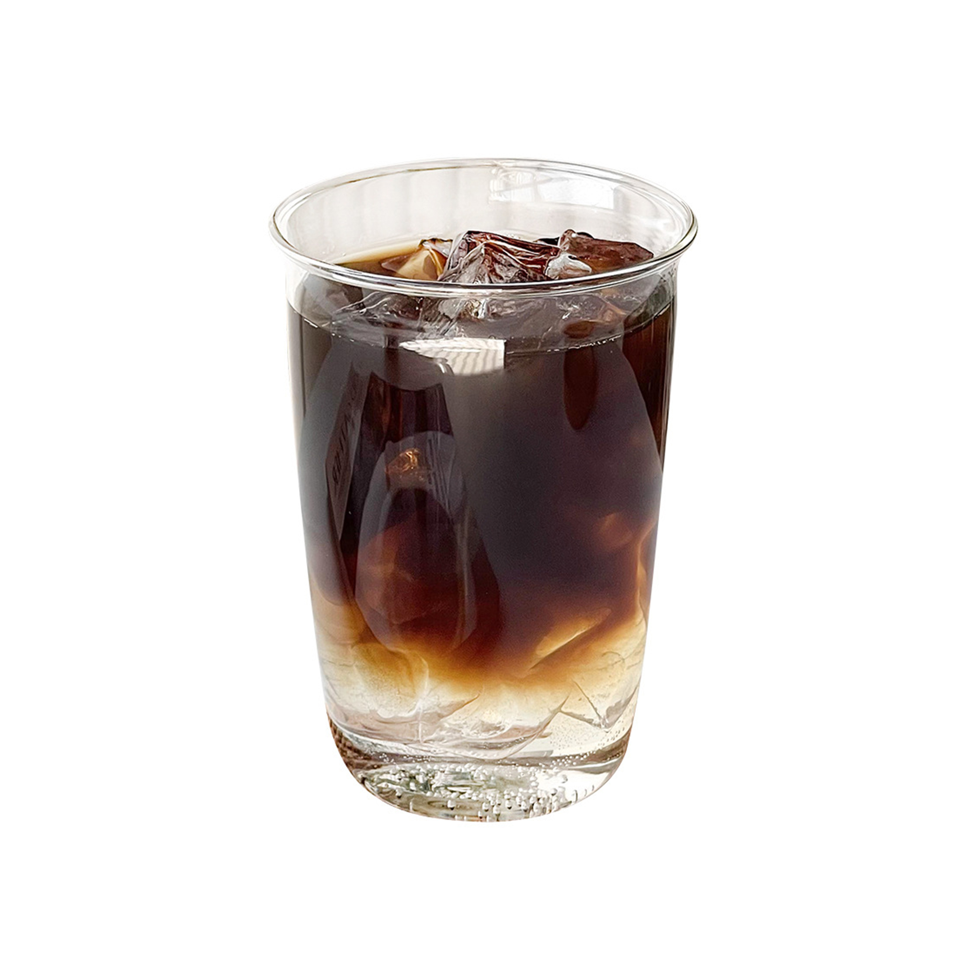14oz Clear Glass Tumbler for Cold Drinks 3