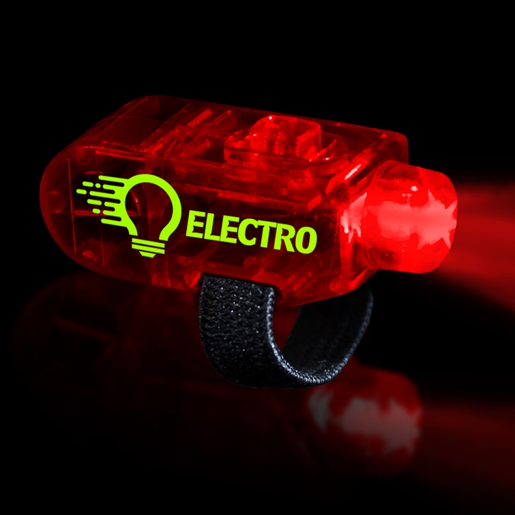 Red LED Finger Light Ring