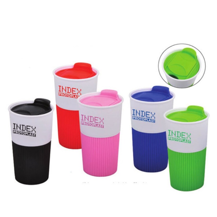 Coffee Cup With Silicone Case 2