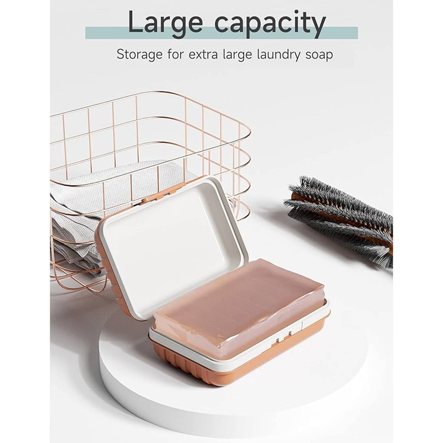 Portable Soap Dish W/ Lid 5
