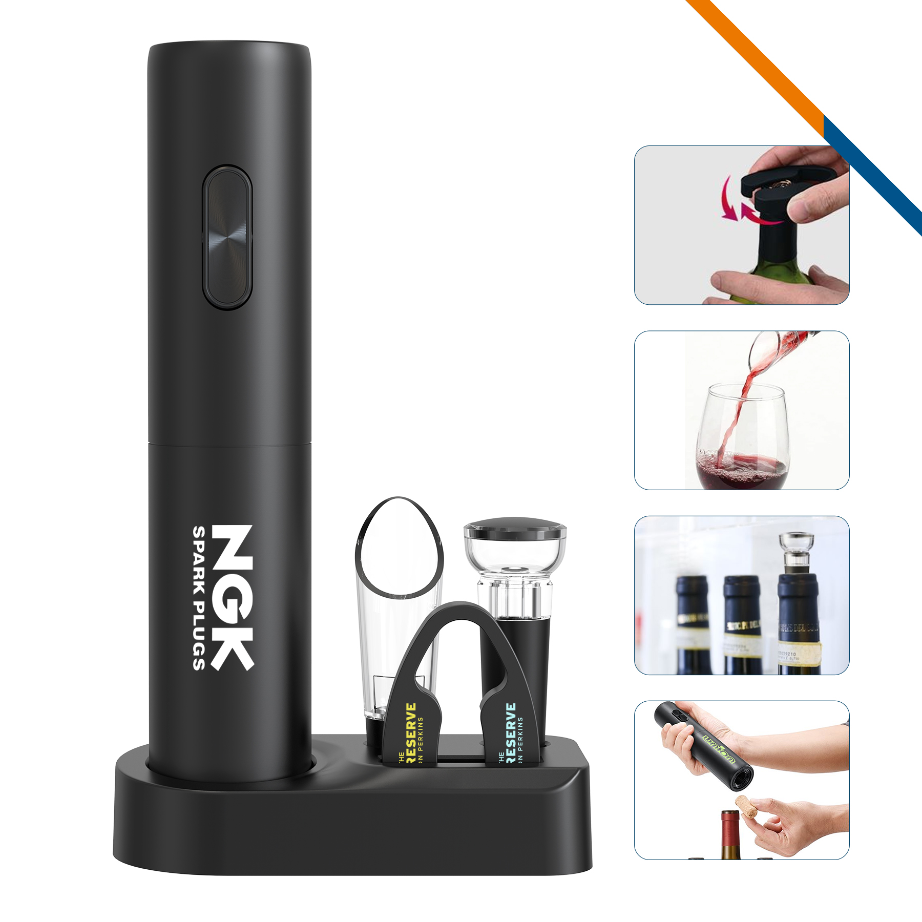 Odon Electric Wine Opener Set 4