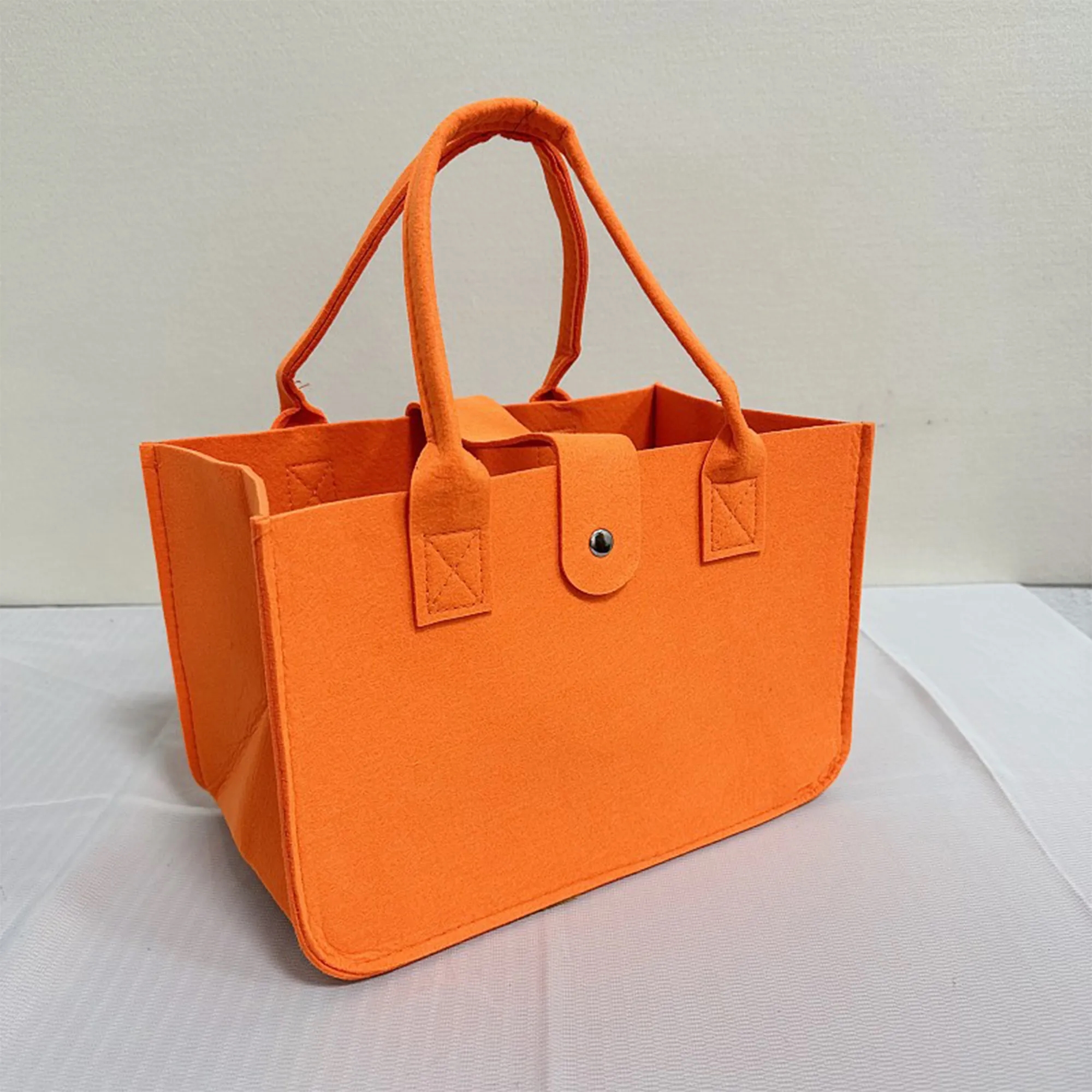 Large Reusable Shopping Travel Gift Felt Tote Bag 5