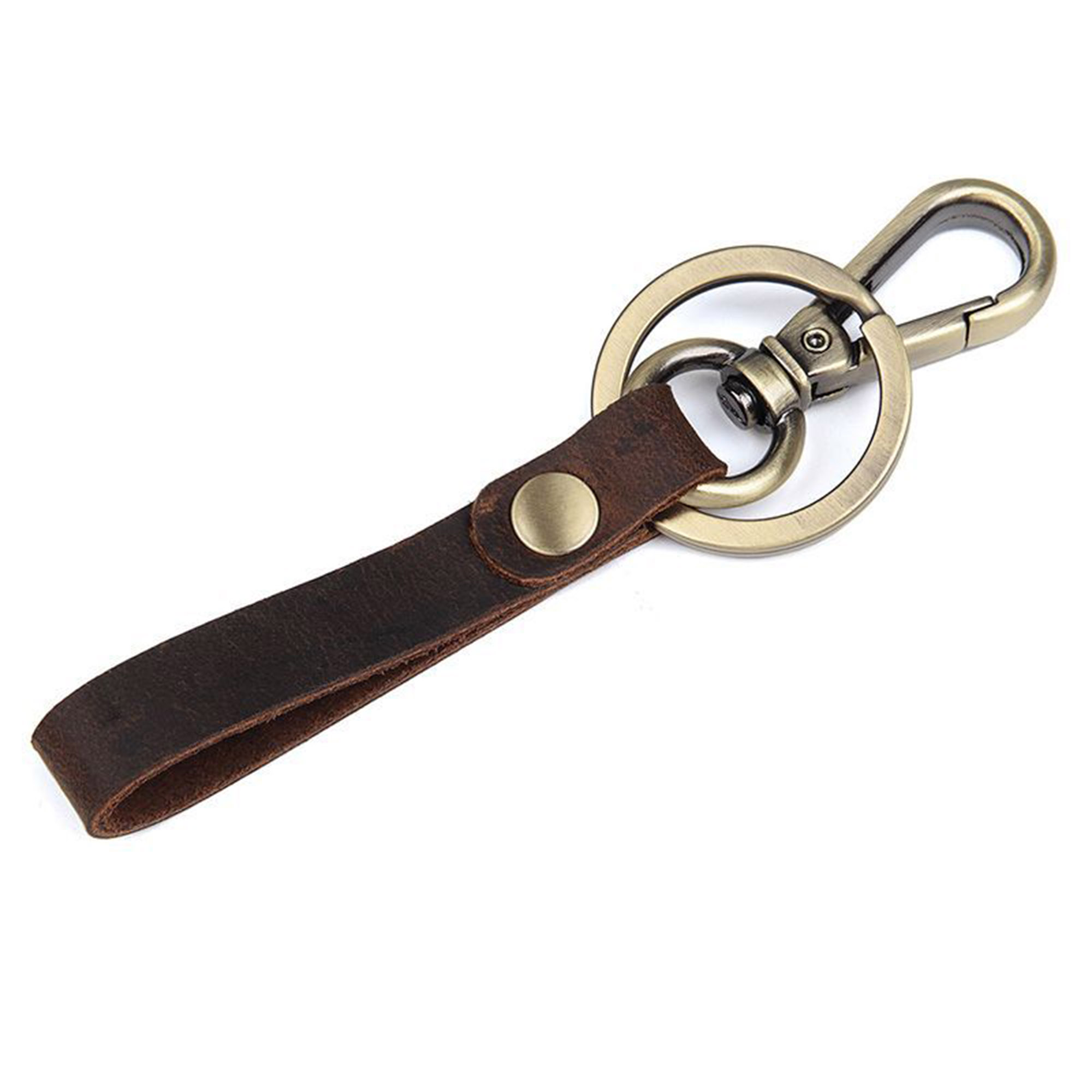 Genuine Leather Car KeyChains 1