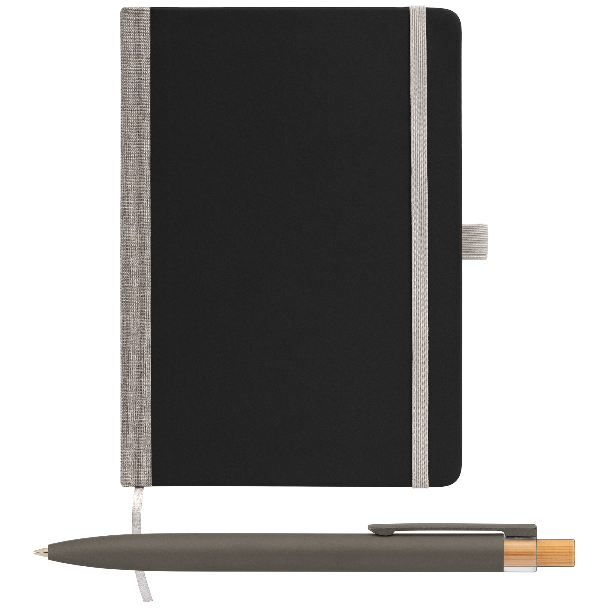 Steinbeck Recycled Hard Cover Journal & Pen Set - A5 5.9" x 8.3" 16