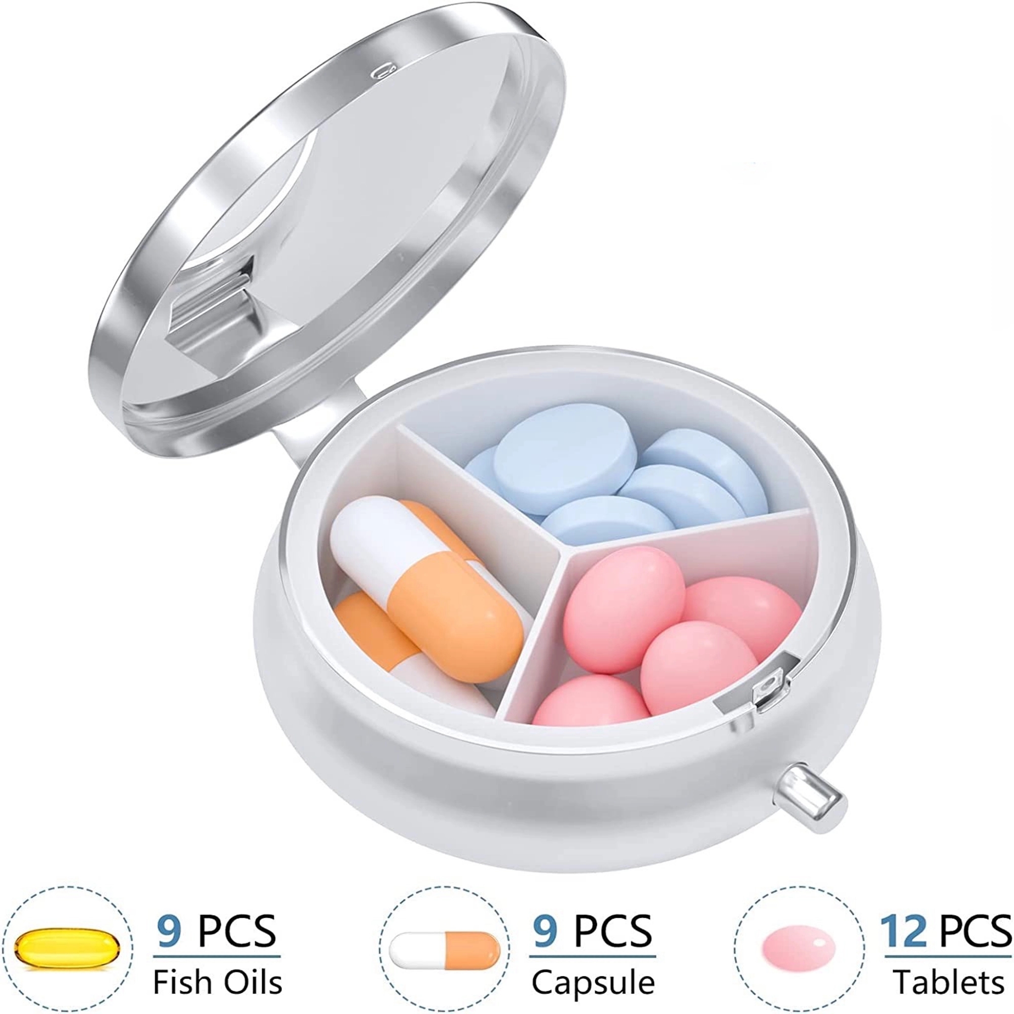 Metal Pill Box for Medicine 3