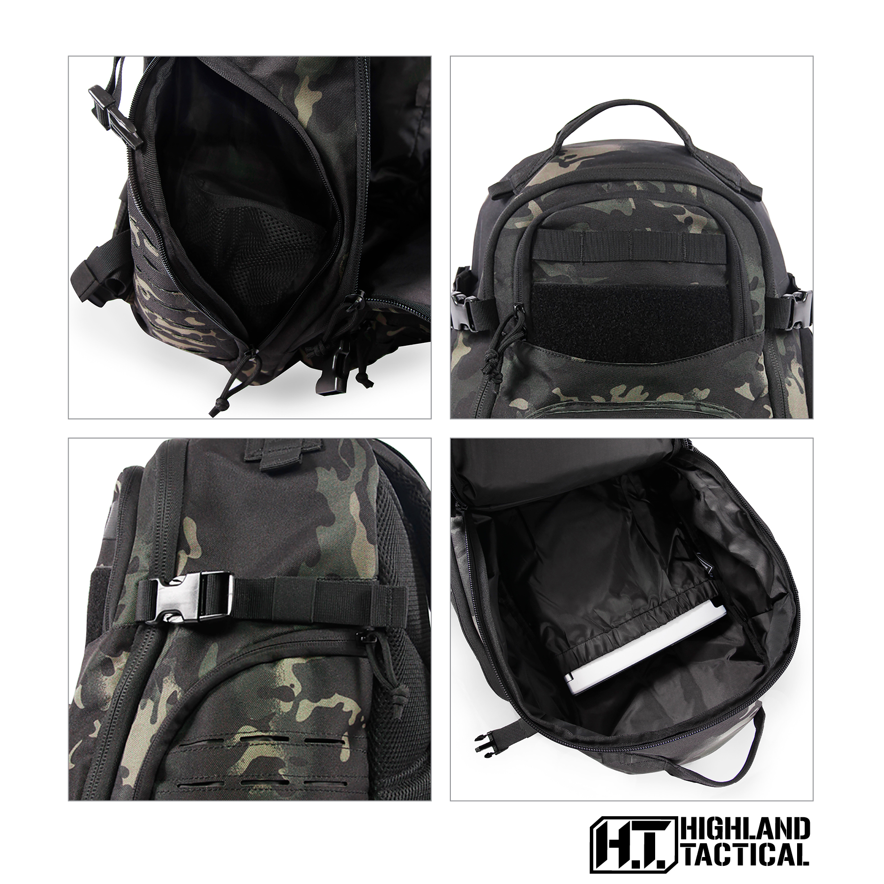 Highland Tactical® Roger Laptop Backpack 7