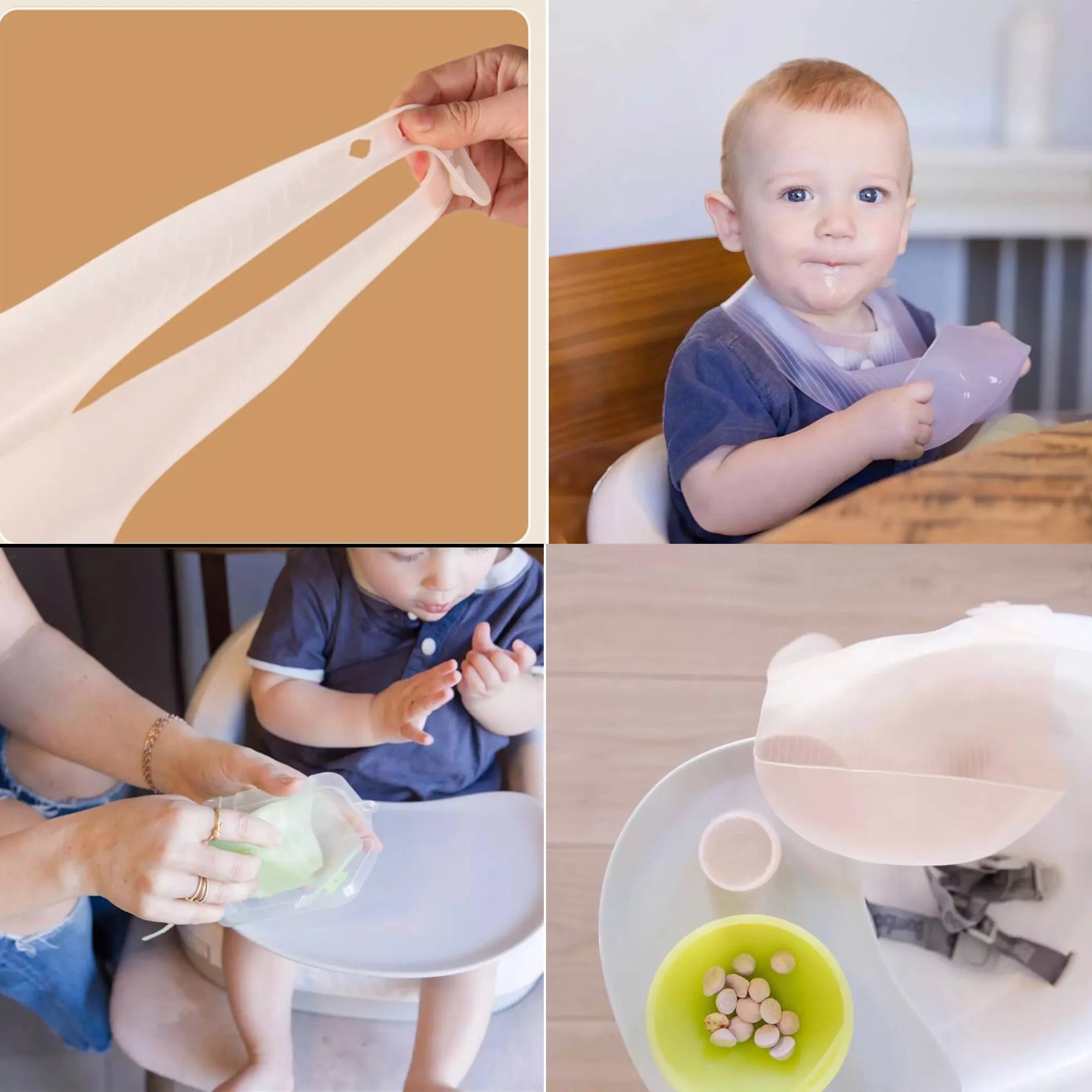 Baby Silicone Bib 10
