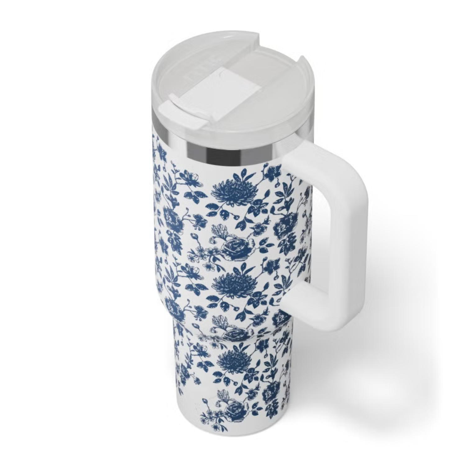 Sunny Summer 40 oz RTIC® Road Trip Tumbler with Handle 4