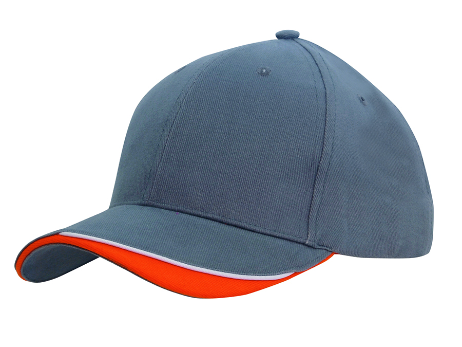 Brushed Heavy Cotton with Indented Peak 8