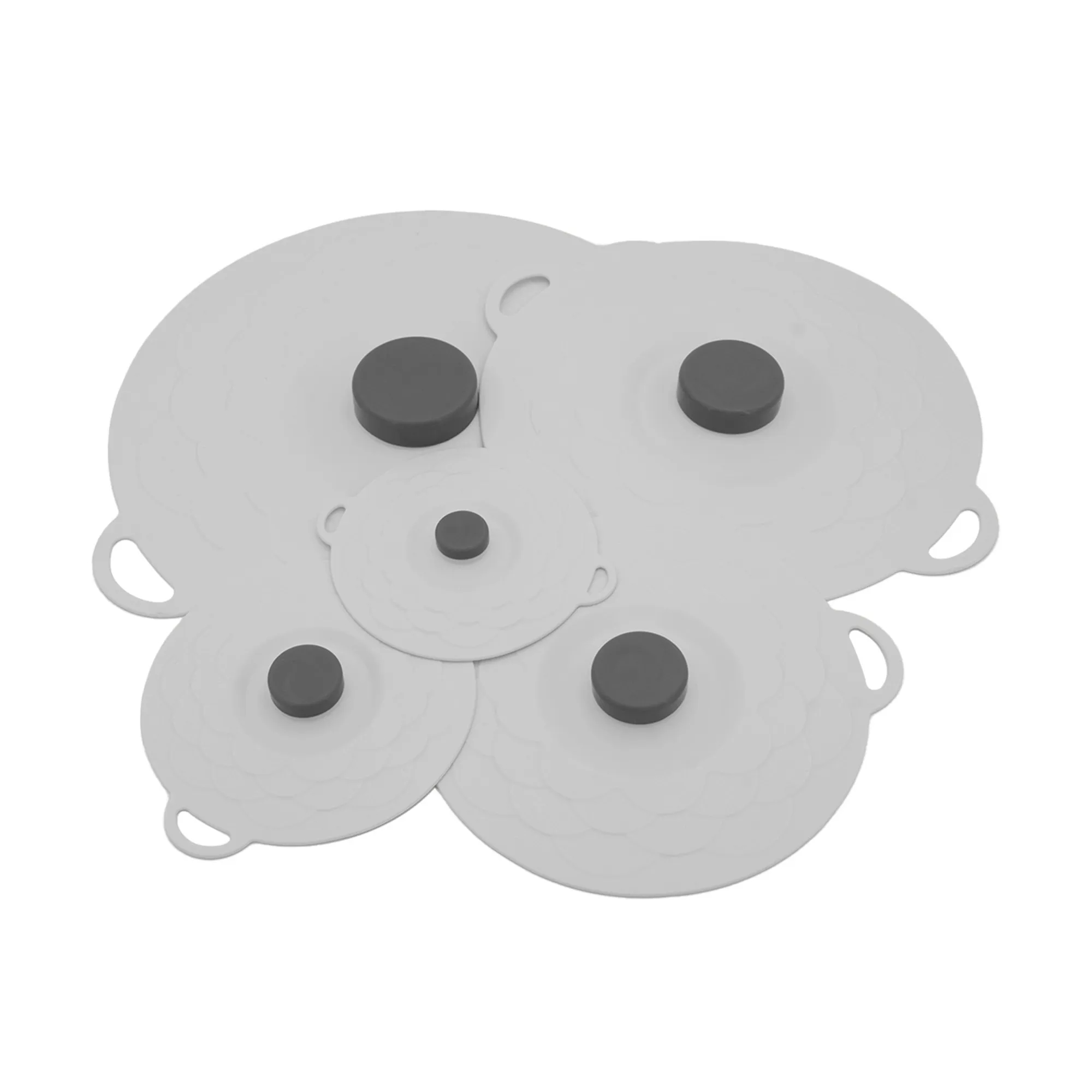 Silicone Food Cover Set, Reusable Dust Protector 5 Piece 6