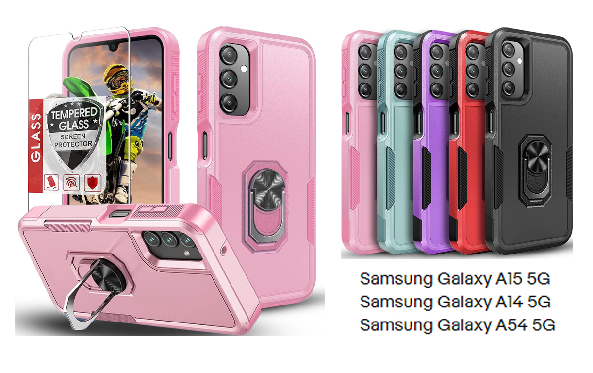iBank ® Shockproof Case compatible with Galaxy A17/A16/S26/S25/S26 1