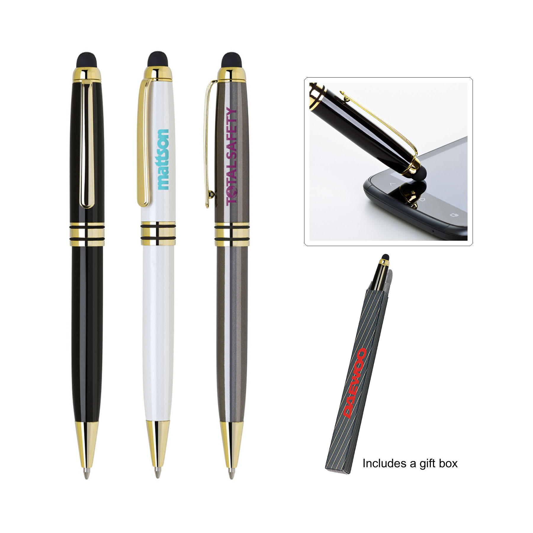Stylus Twist Metal Ballpoint pen 2