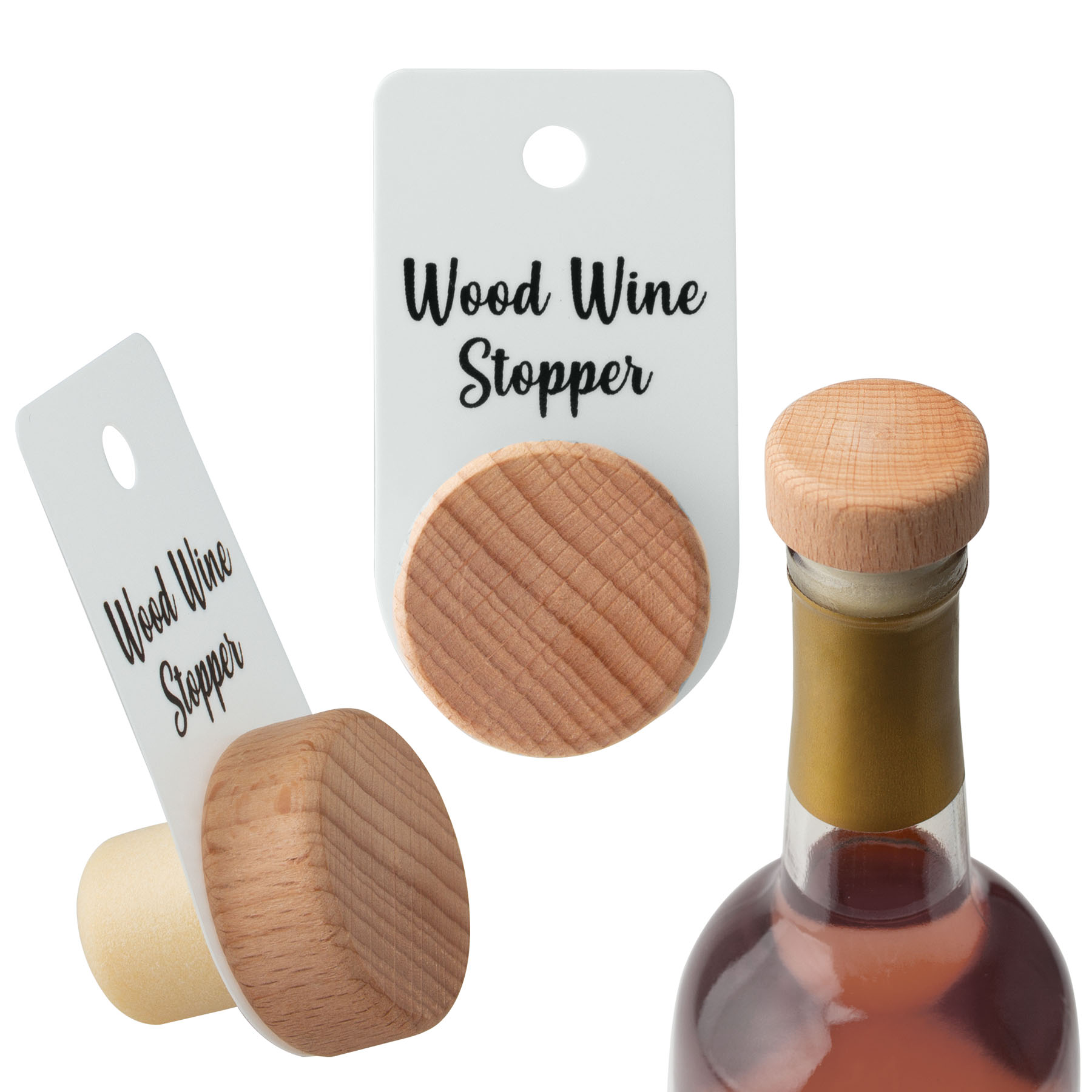 Wood Wine Stopper 3