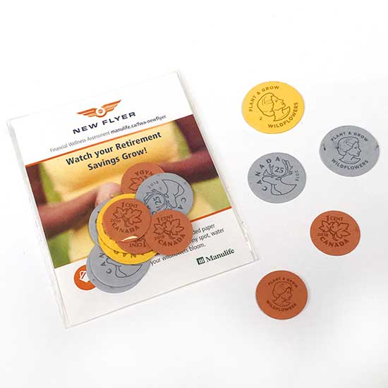 Canadian Seed Paper Coin Packs 2