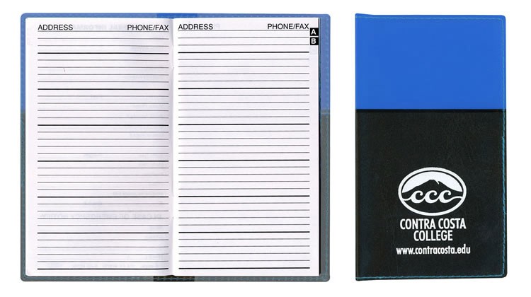 Soft Cover 2 Tone Vinyl France Series Address Book 6