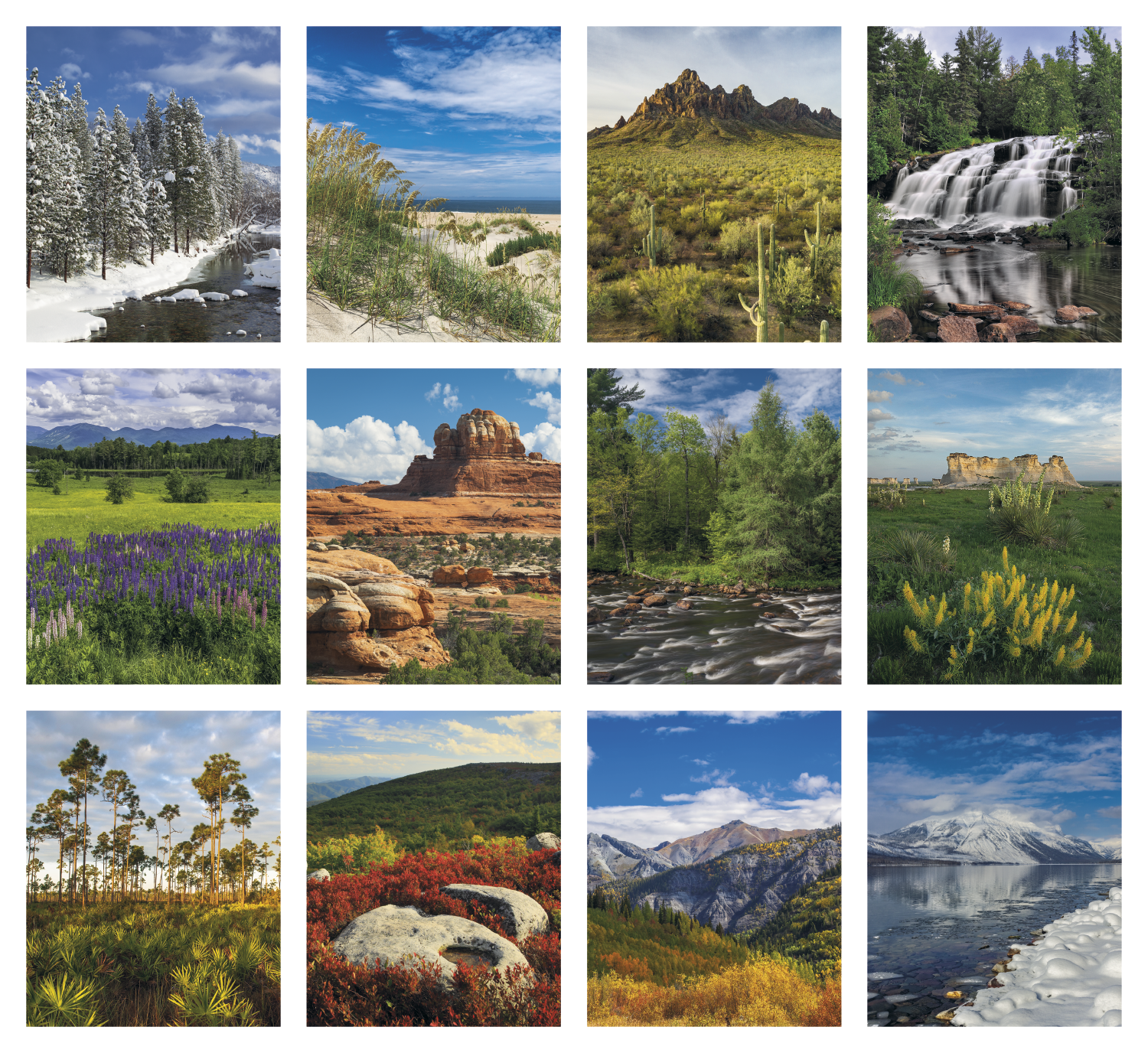 Triumph® Calendars Scenic Desk Pad 4