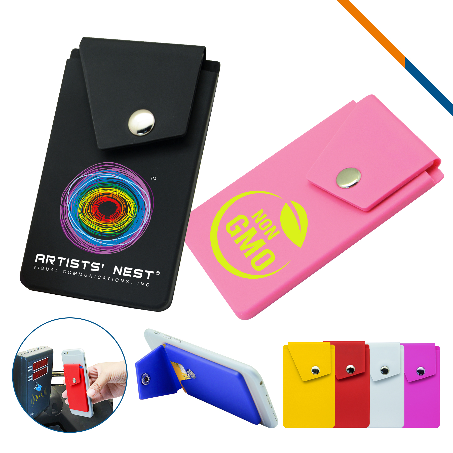 2-in-1 Click Card Holder Stand 10