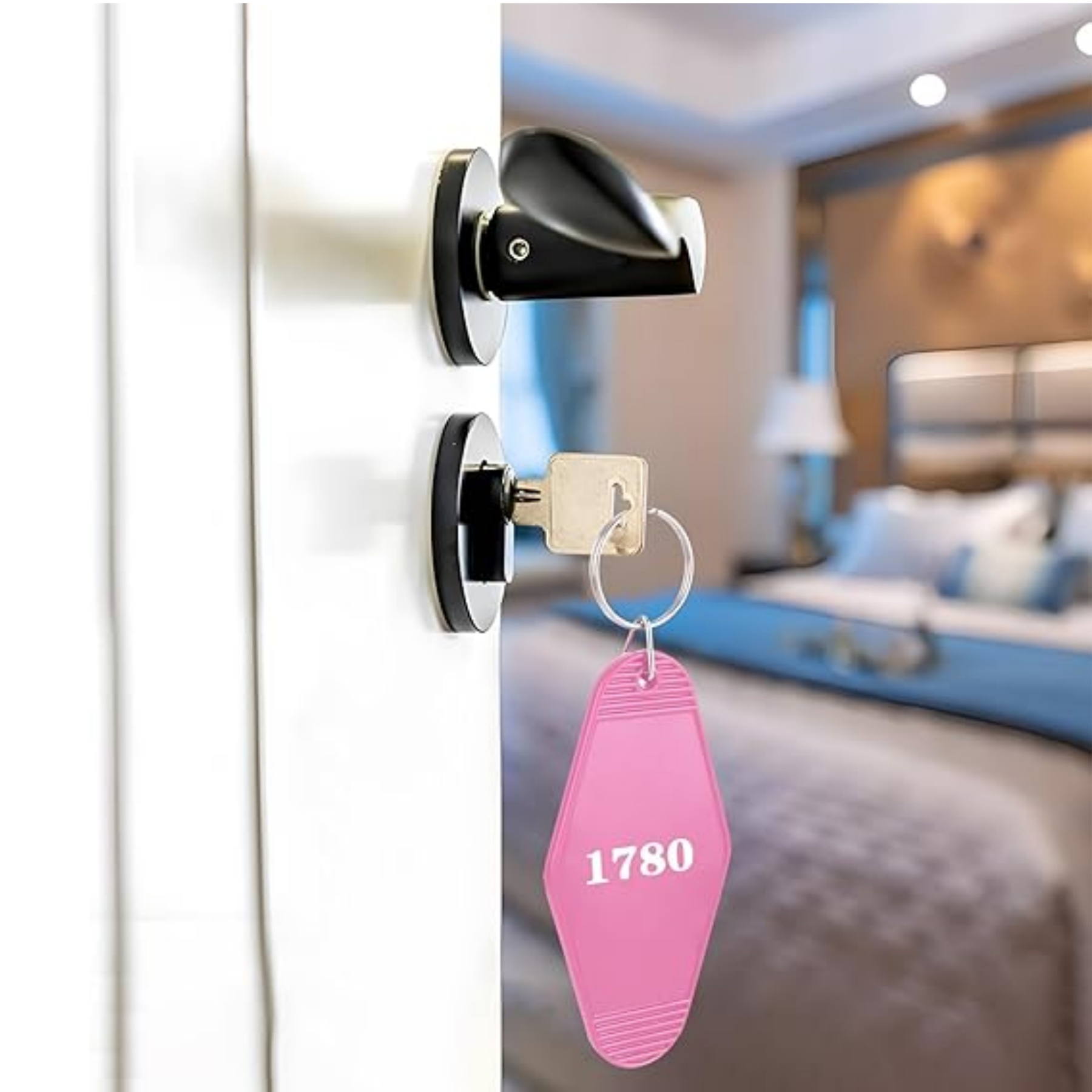 Custom Hotel Motel Keychains 3
