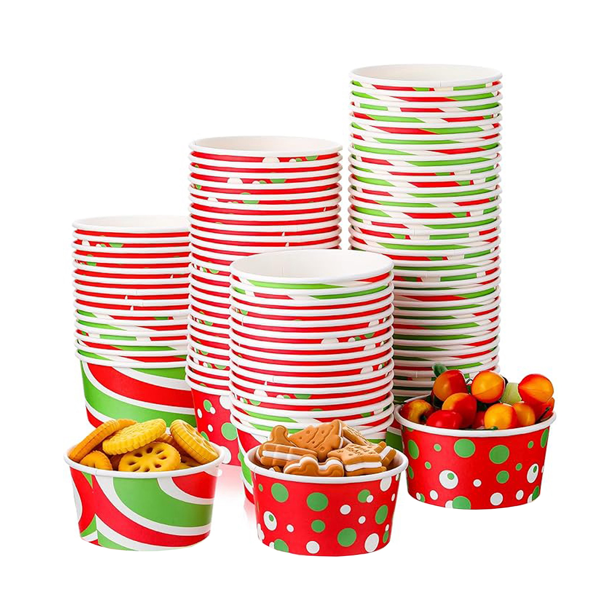 Eco-Friendly 5oz Paper Dessert Bowl 4