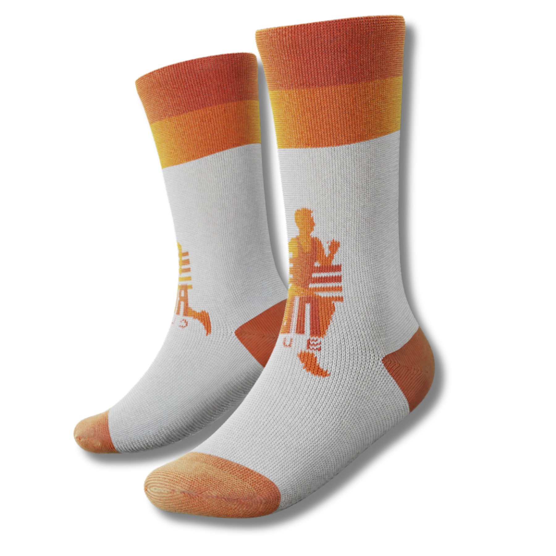 Premium Woven Compression Socks, Knee High 1