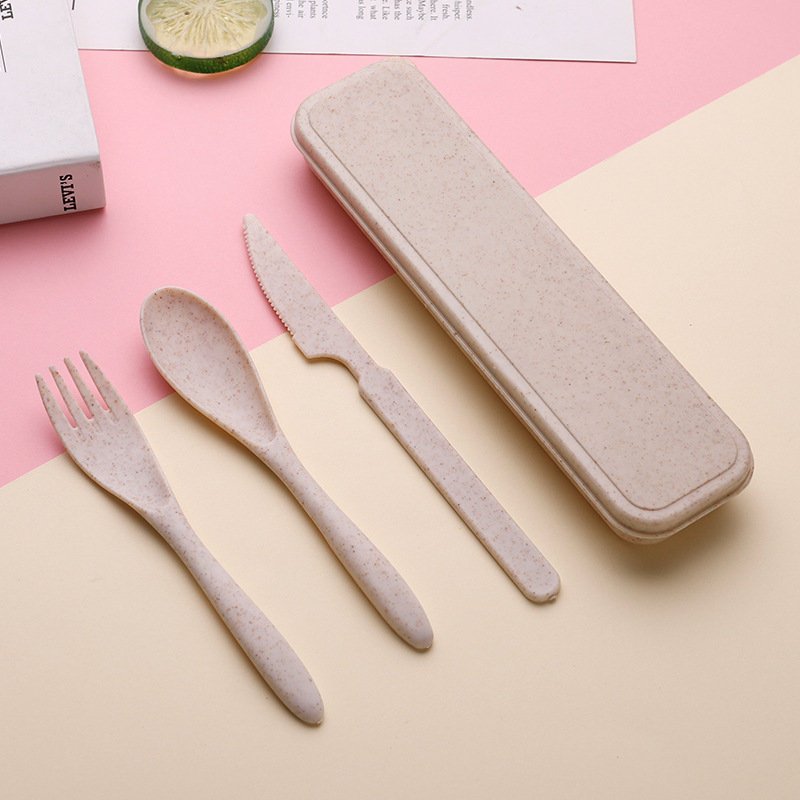 Reusable Travel Utensils Set with 3