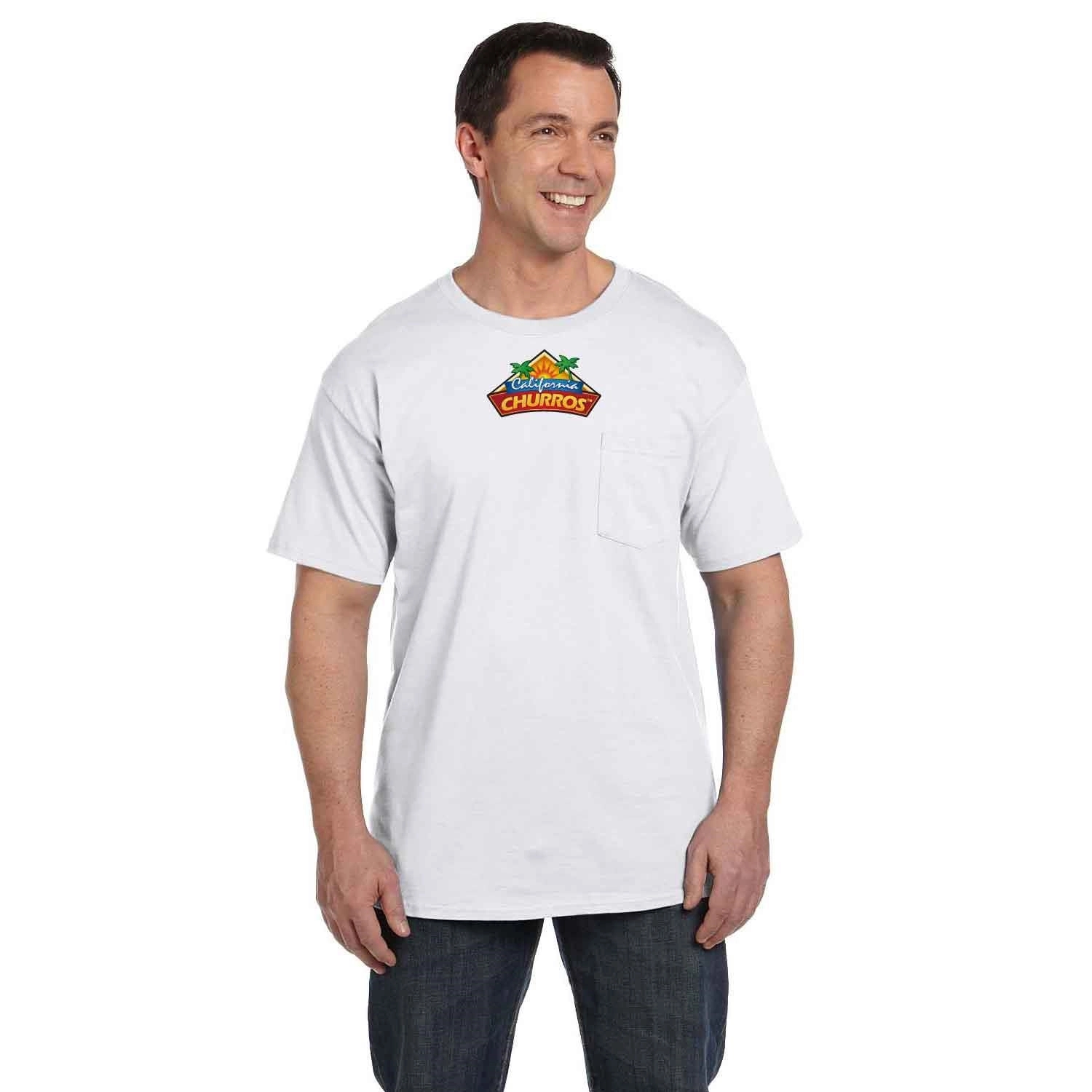 Hanes Adult 6.1 oz Beefy-T with Pocket