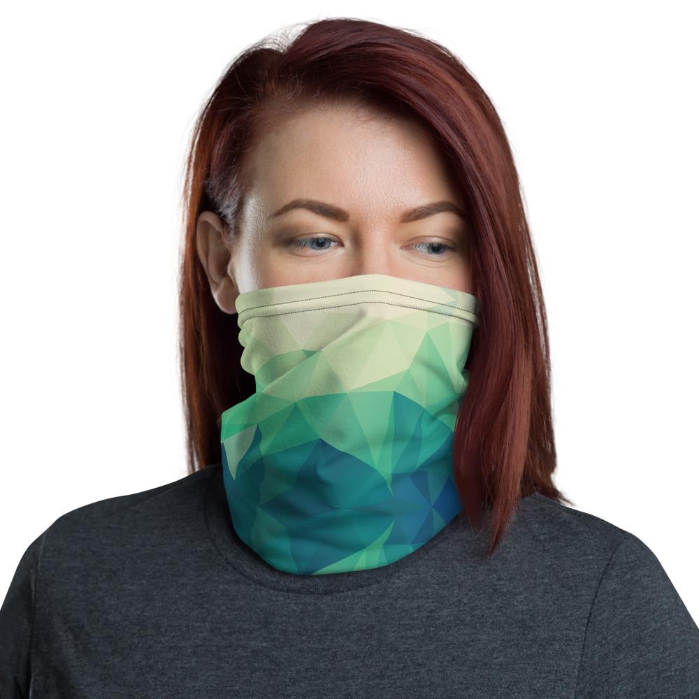 Reversible 2 Ply Neck Gaiter Face Mask 1