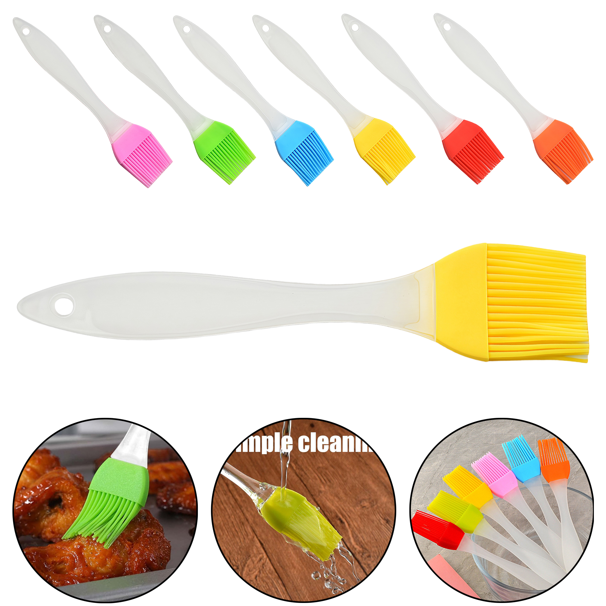 Medium Silicone Basting Brush for Kitchen 7