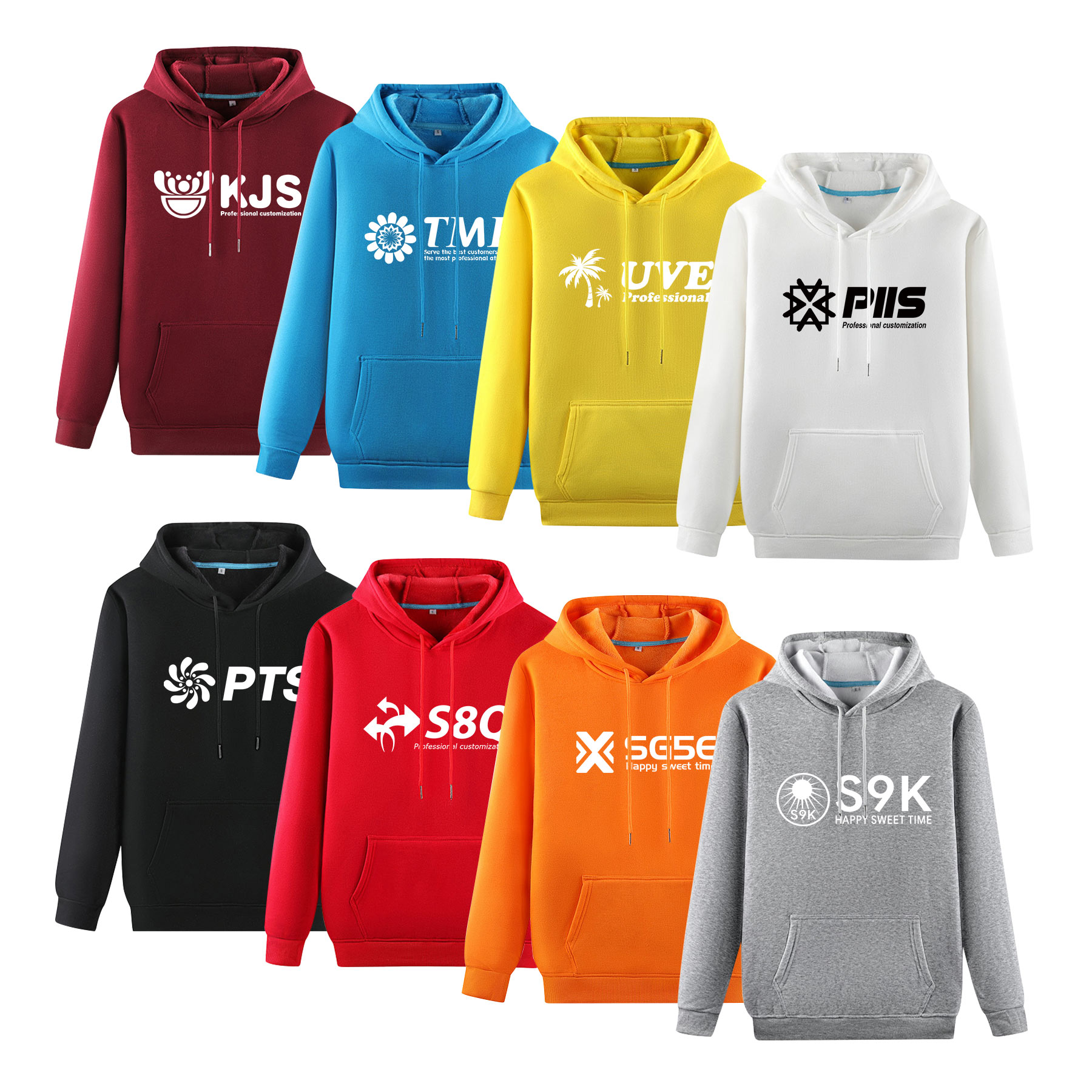 Long-Sleeved Hooded Sweatshirt 1