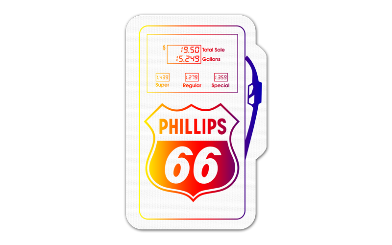 Gas Pump Vinyl Jar Opener 6