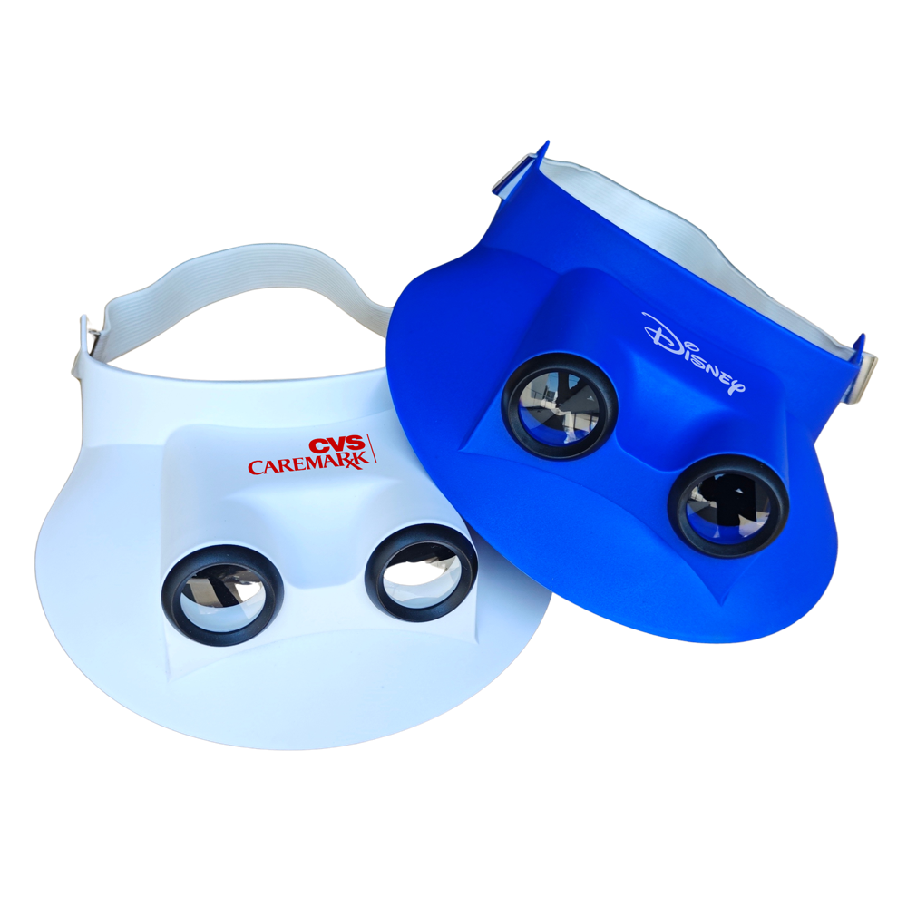Sun Visor w/ Built-In Binoculars 5