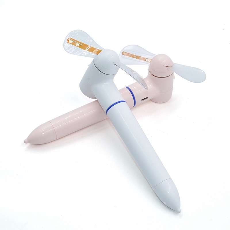Ballpoint Pen With LED Message Fan 2