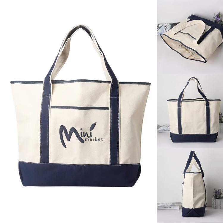 Pinnacle Embroidery Canvas Tote Bag 4