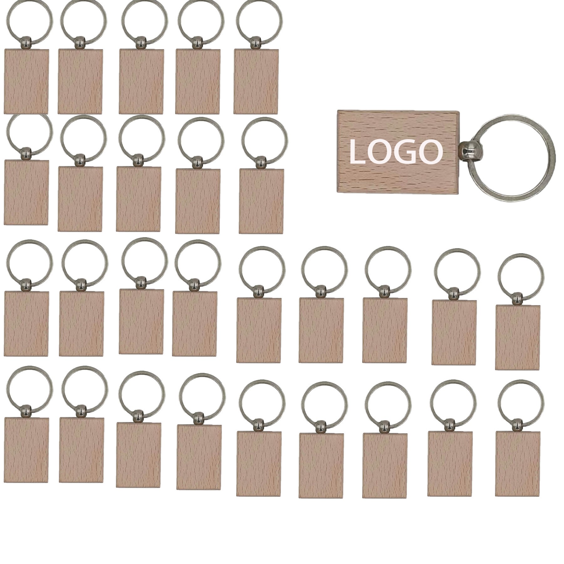 Wooden Key Chain