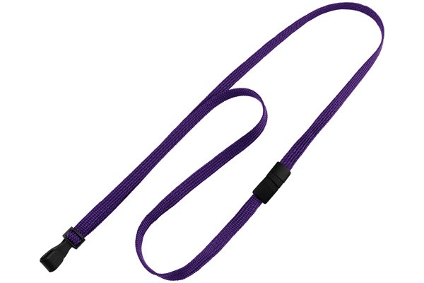 3/8" Bamboo Lanyard with Breakaway (Plastic J-Hook) 5