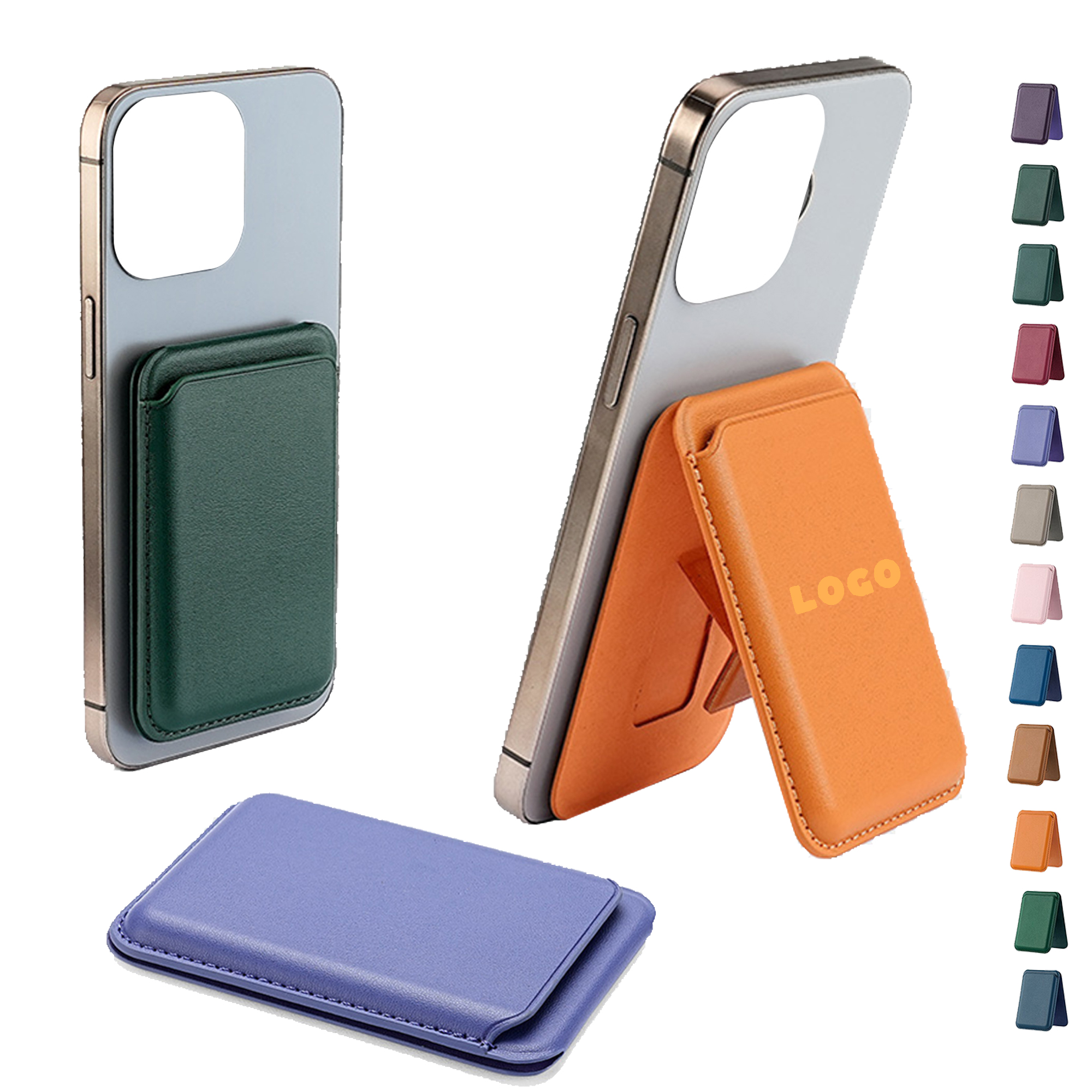 MOQ 100 Magnetic Phone Stand with Card Slot 13