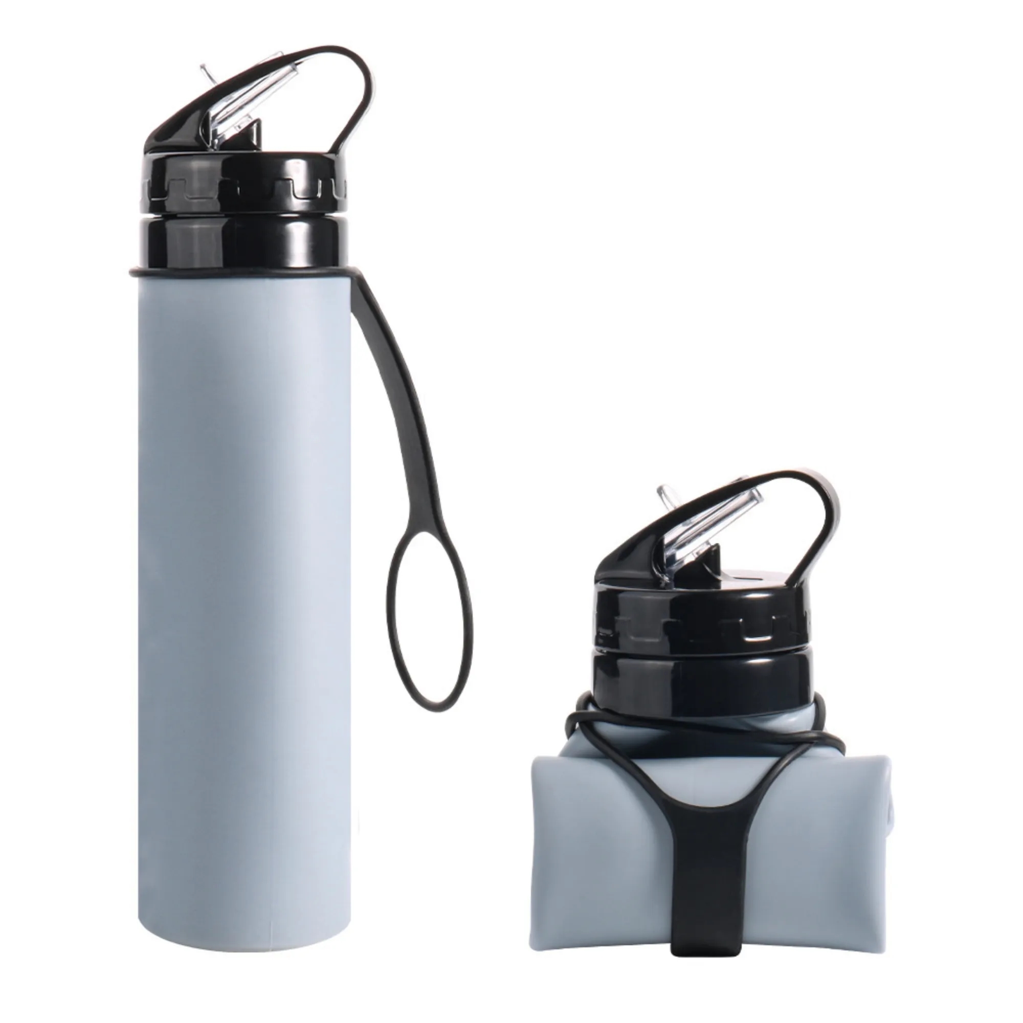 20oz Folding Silicone Cycling Water Bottle 8
