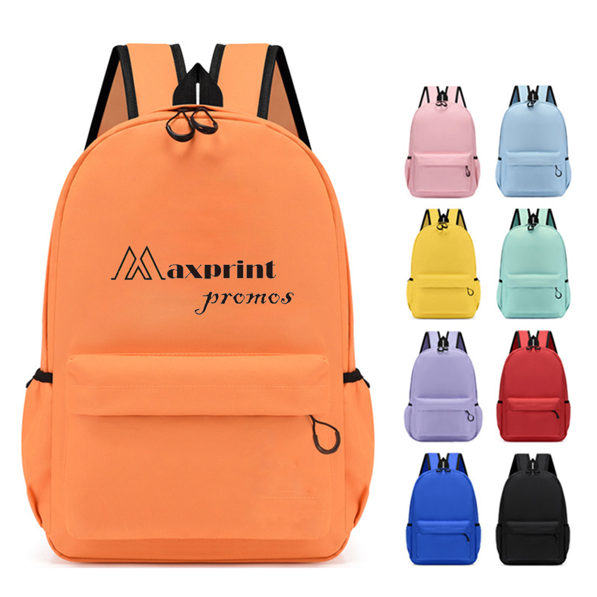 Multi-colored Custom Youth Backpack 4