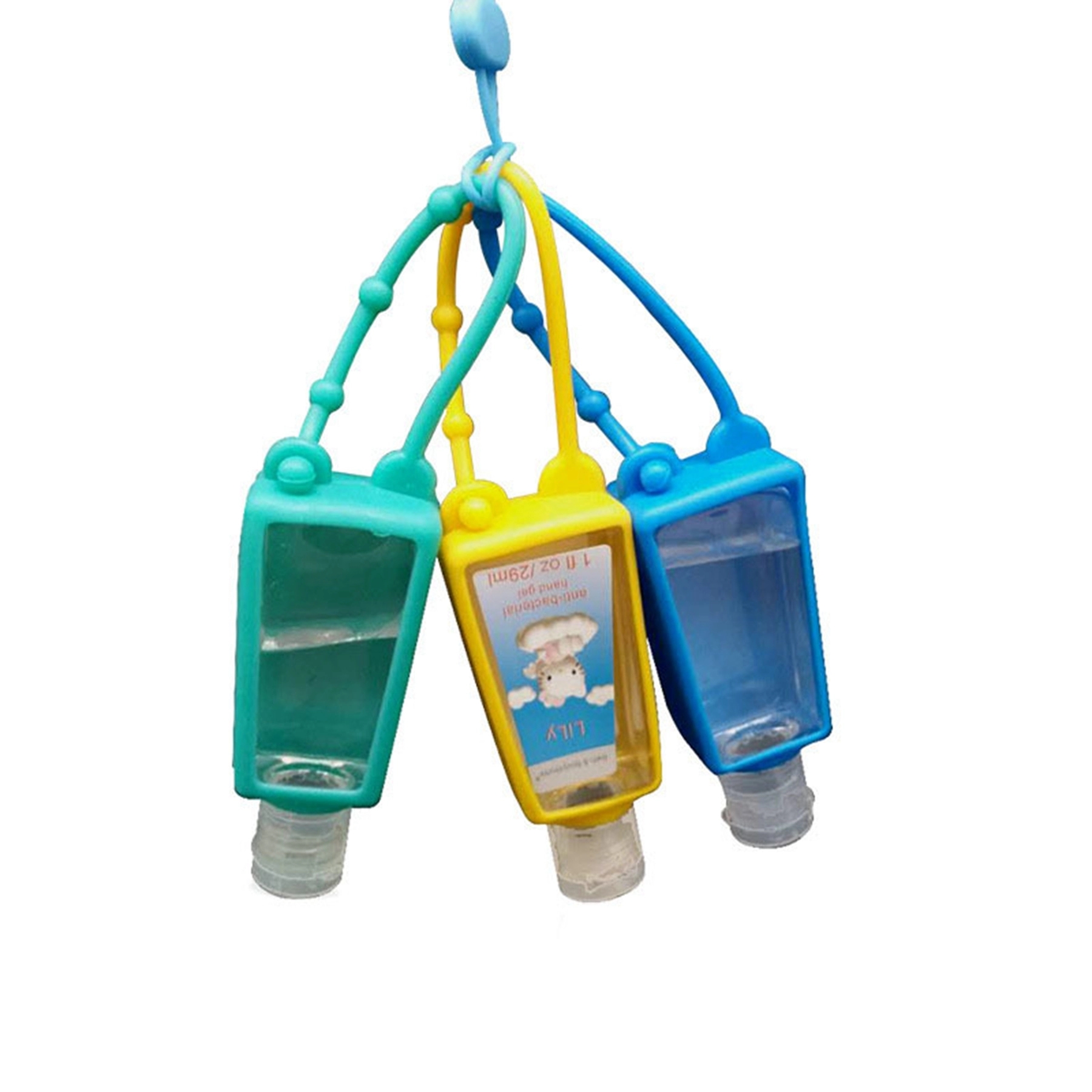 Two-sided Ventilated 30ml Silicone Case for Sanitizer 4