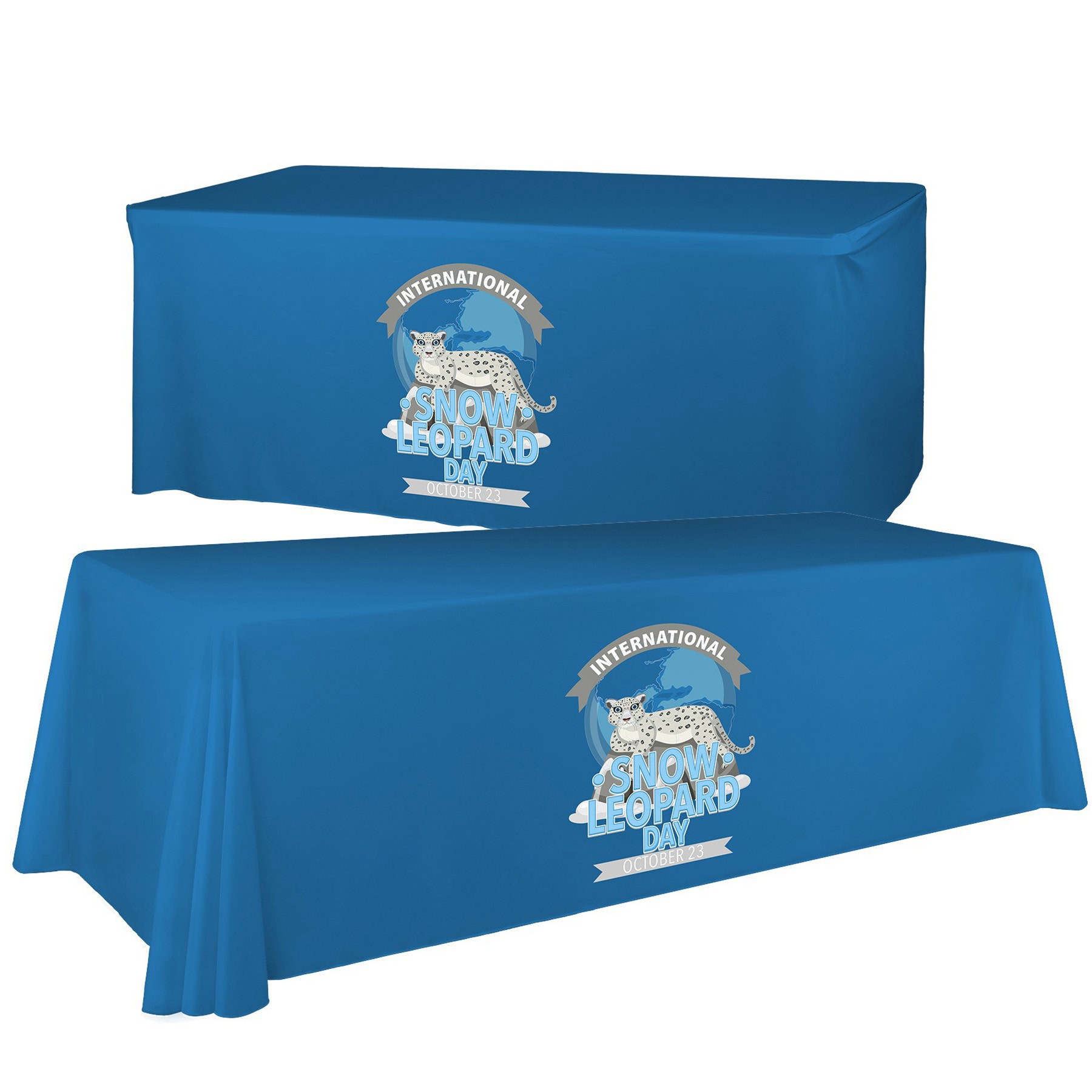 6'/8' Convertible Premium Table Throw (Full Color Dye Sublimation) 11