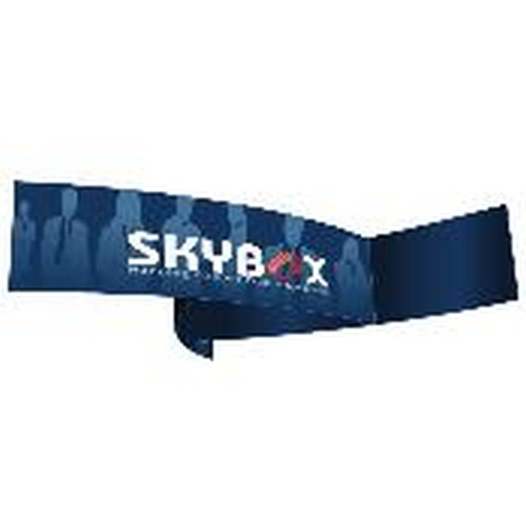Hanging Banners (Pinwheel) 36in H; 10ft D