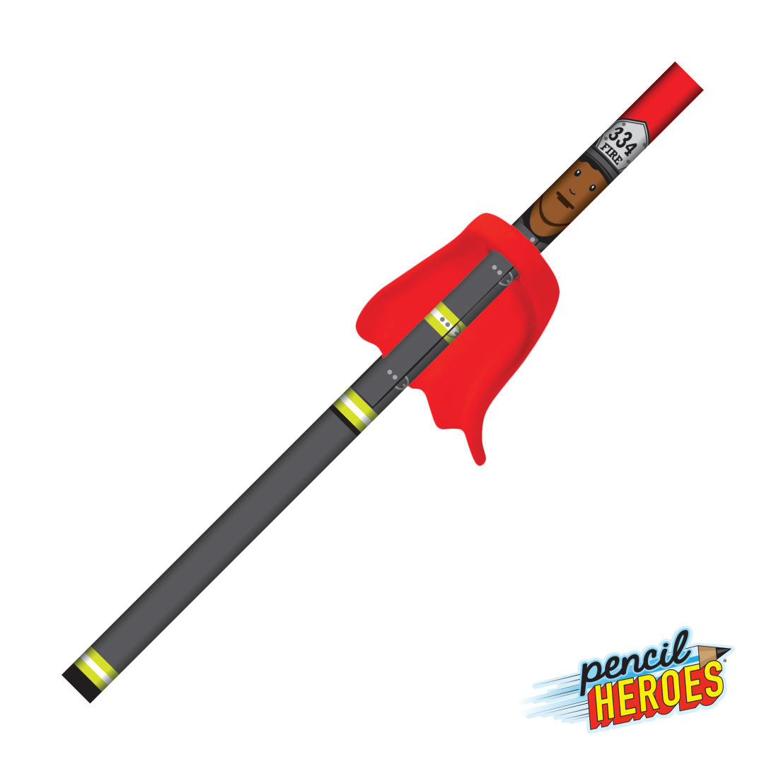 Pencil Heroes® Hometown Series Male w/Cape 8