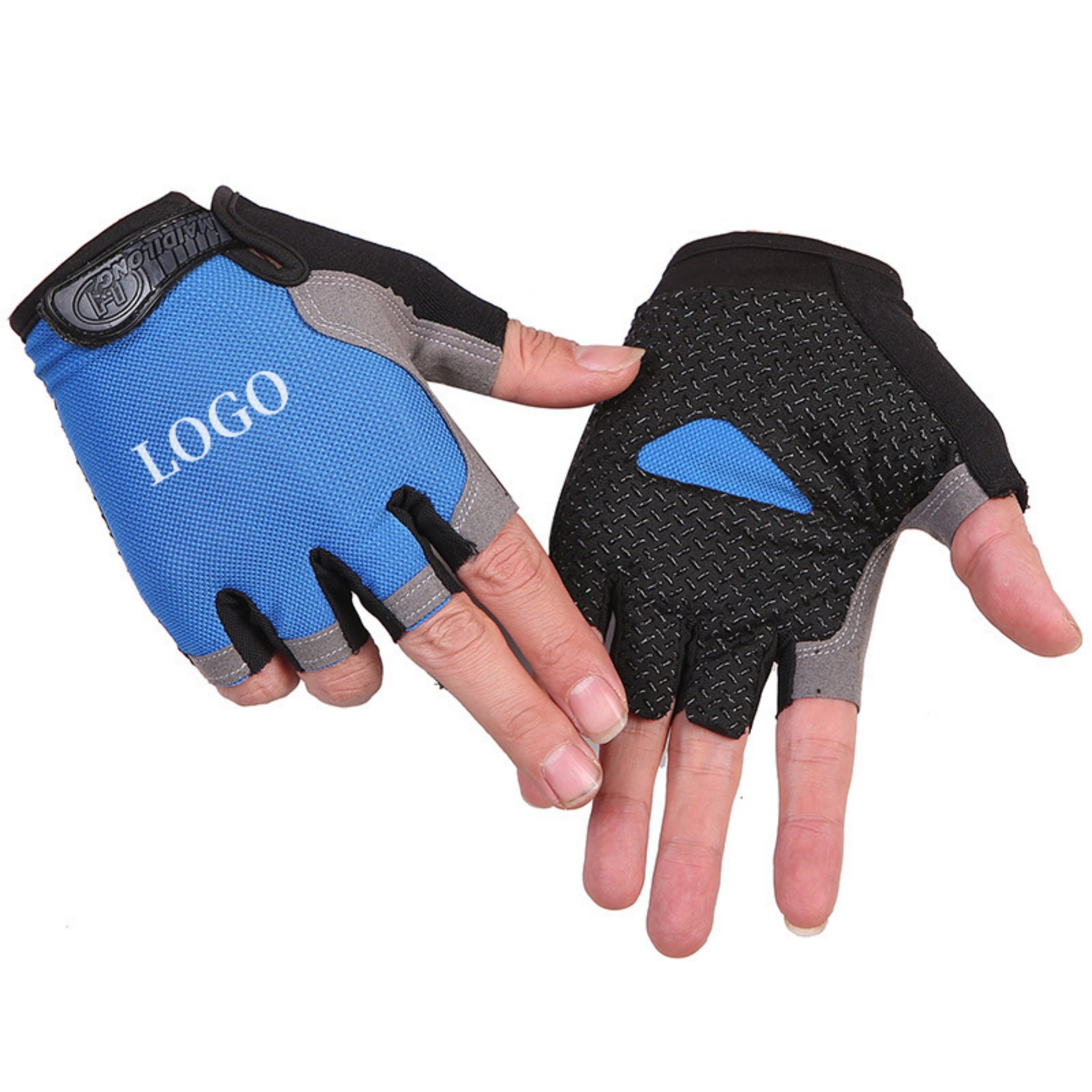 Half Finger Cycling Gloves with Gel Pad 2